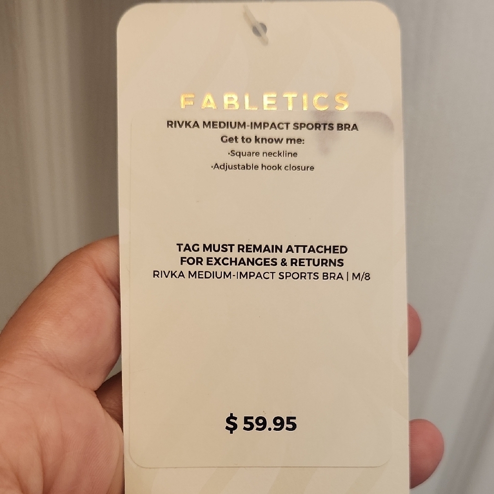Fabletics Multicolor Sports Bra - Picture 3 of 3